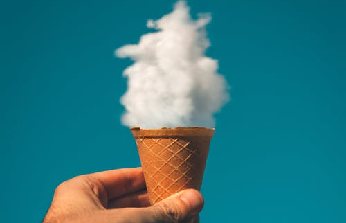 Ice cream cloud